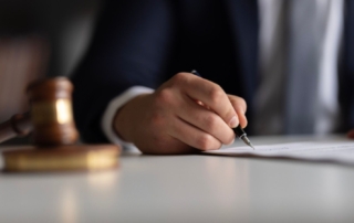 Business appraiser comparing thorough valuation documentation against courtroom legal scrutiny.